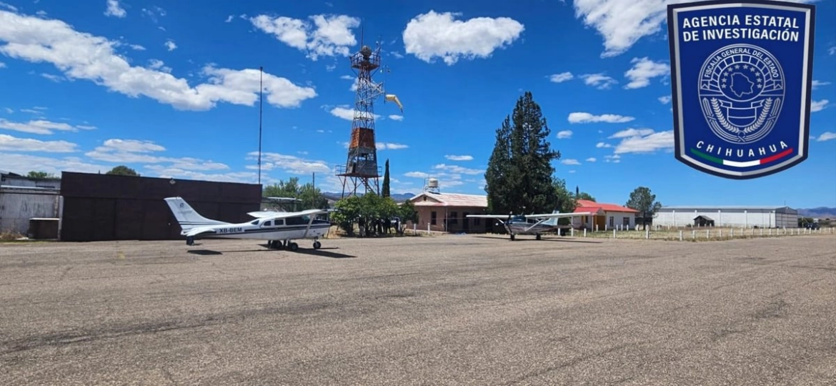 Chihuahua investiga ejecución en pista de aterrizaje
