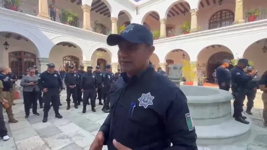 Oaxaca: agentes municipales demandan derecho a jubilación