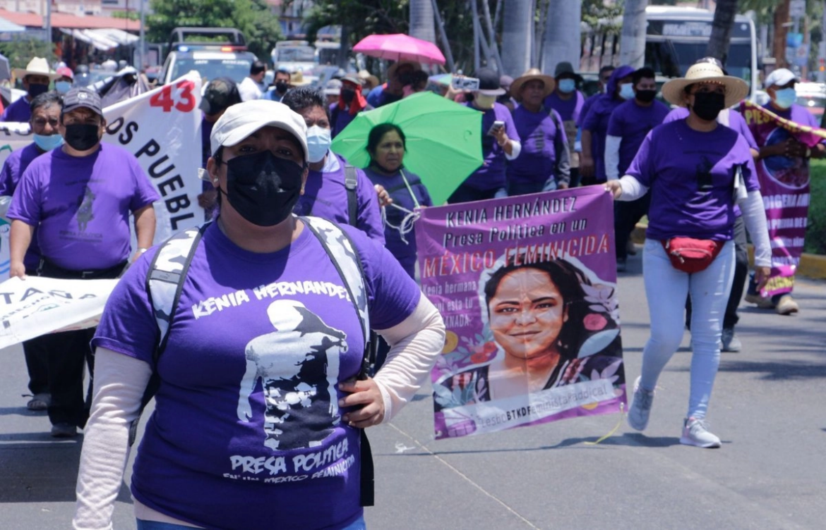 Kenia Hernández sufre un juicio lleno de anomalías