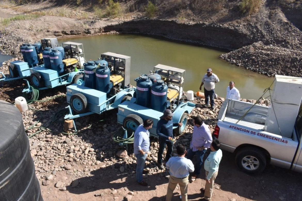 Comunidades de la sierra sinaloense se quedan sin agua