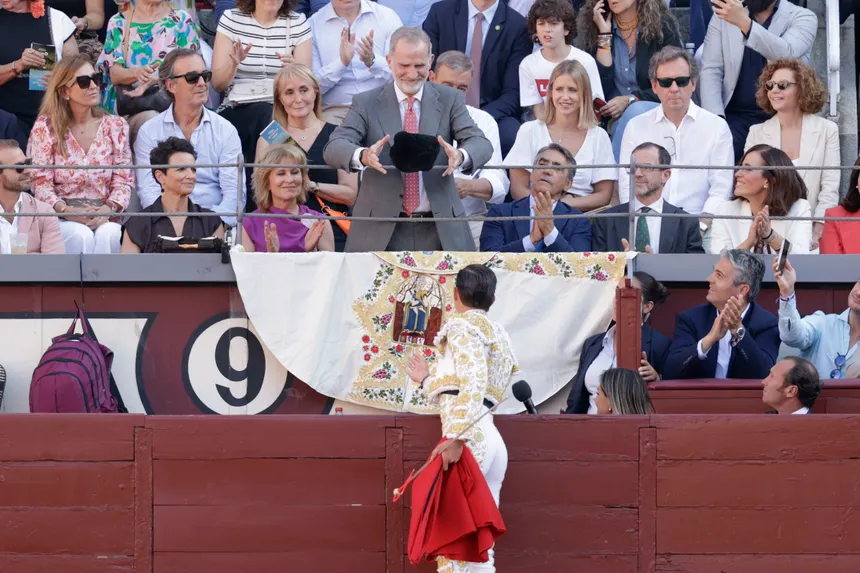 Bruno Aloi recibe apoyo del rey Felipe VI