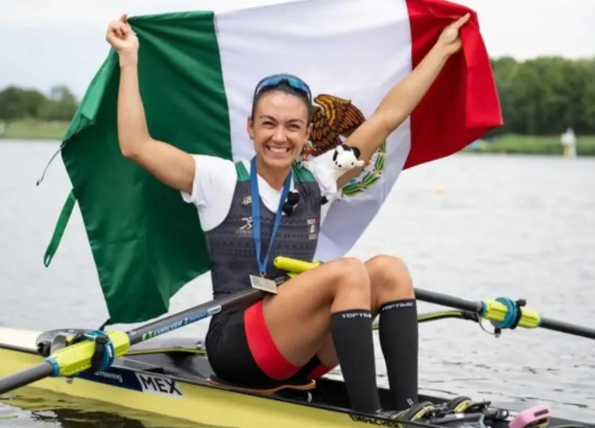Kenia Lechuga conquista oro en Copa del Mundo de Remo