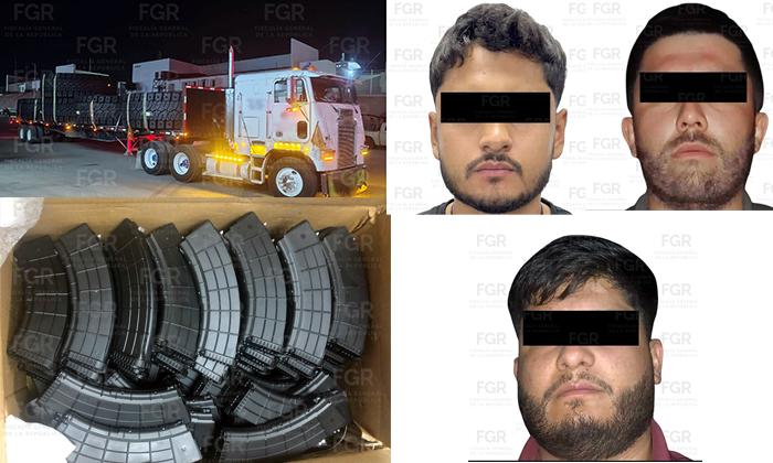 Atrapan a tres con 55 mil cartuchos útiles en garita de Nogales