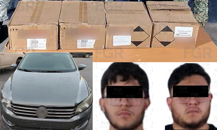 Vinculan a dos hombres por posesión de arsenal En Nogales