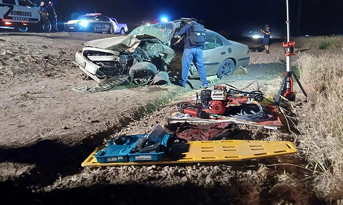 Sin reclamar cuerpo de fallecido en accidente en San Luis Río Colorado