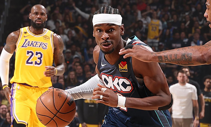 Toma ventaja Thunder sobre Lakers