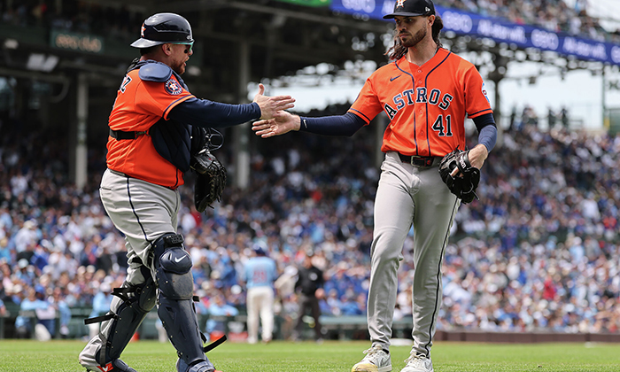 Astros se impone con autoridad a Cachorros con gran bateo y pitcheo
