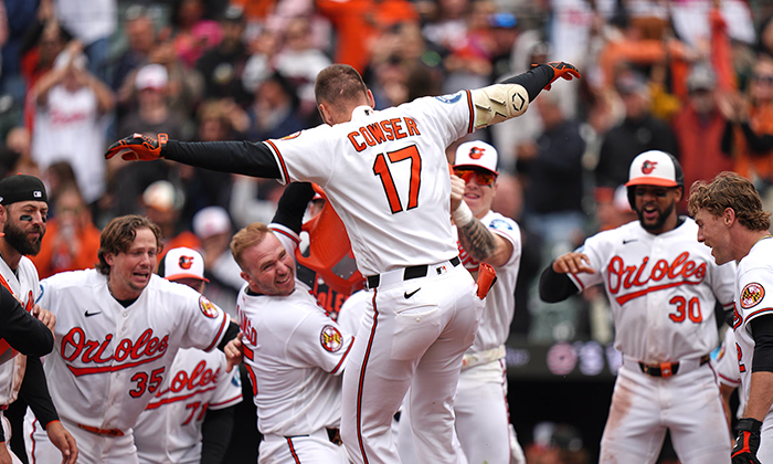 Orioles se impone 9-7 ante Tampa Bay en 13 entradas