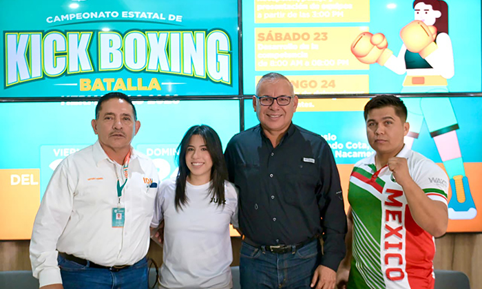 Realizará IDH Campeonato de Kick Boxing en la Unidad Deportiva Nacameri