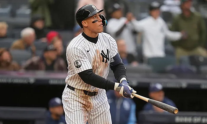 Yanquis despierta y deja en blanco a Rays al jugar en casa