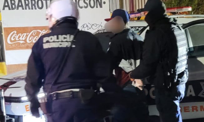 Detienen a joven exhibicionista en la colonia El Ranchito