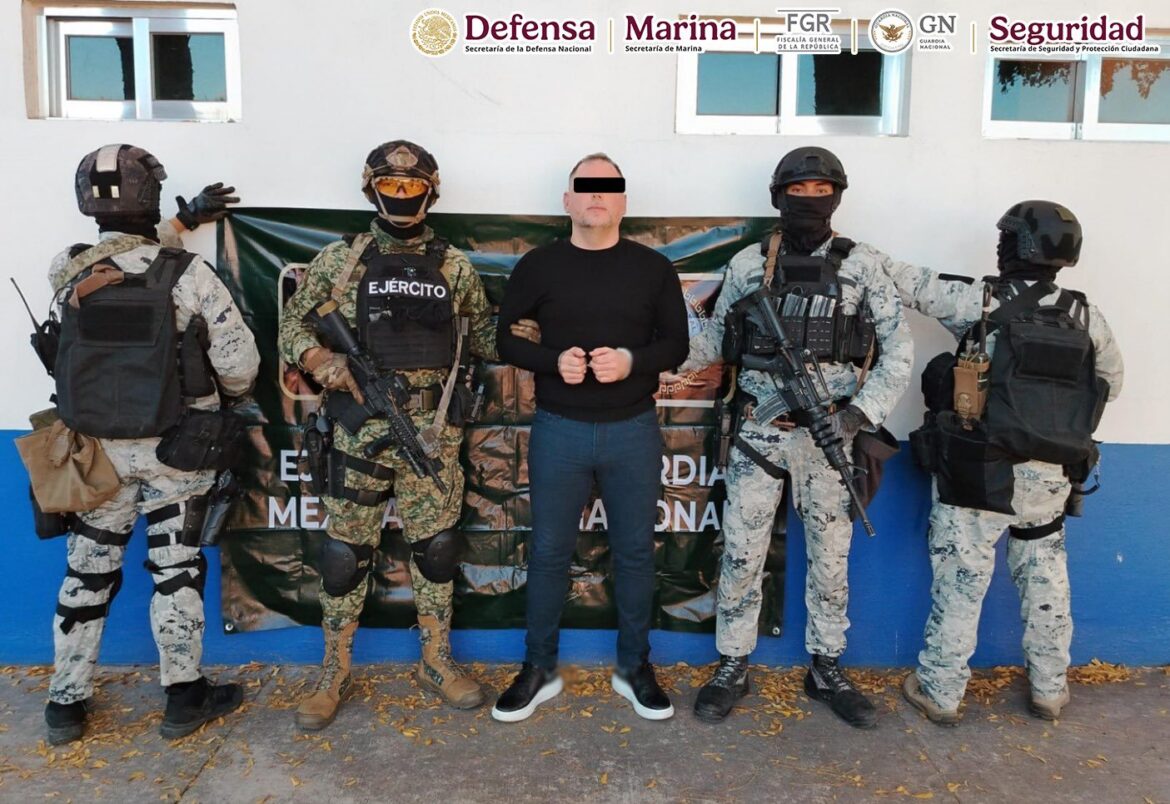 Detienen al “Güero Pink”, presunto líder de célula ligada a Los Chapitos en Sinaloa