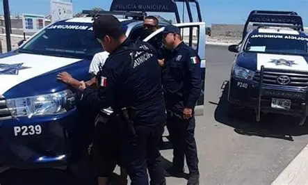 Atrapan a ladrón cuando intentaba huir en la colonia Coloso