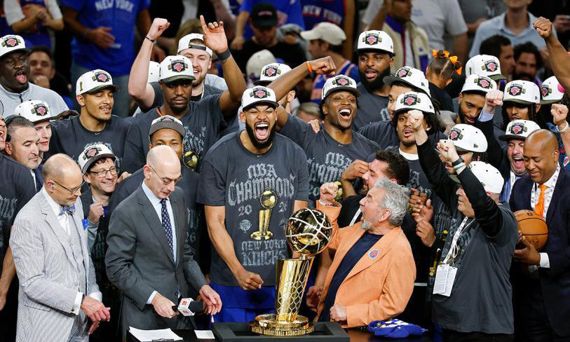 Se coronan Knicks en la NBA