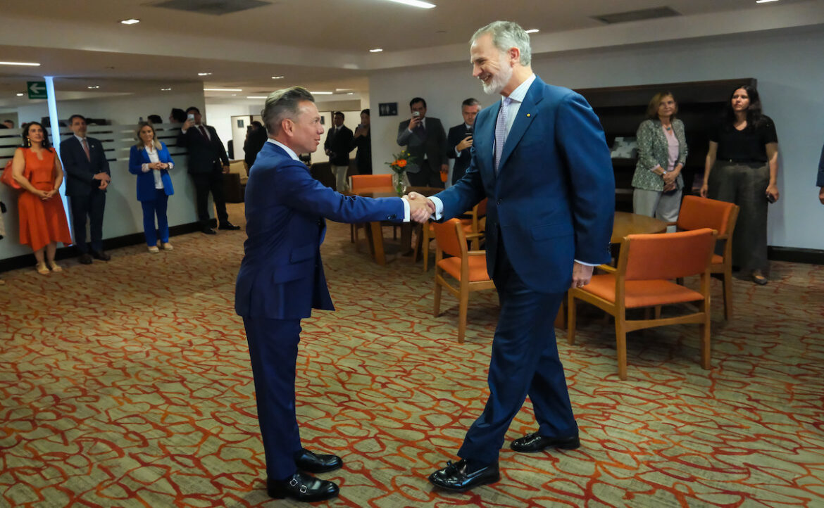 Felipe VI fortalece vínculos con Jalisco y la comunidad española durante visita a Guadalajara