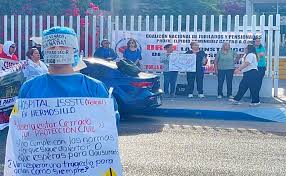 “Ya no está en condiciones de operar”: protestan trabajadores del ISSSTE en Hermosillo