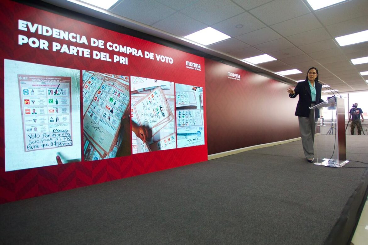 Morena denuncia “elección de Estado” y busca invalidar comicios en Coahuila