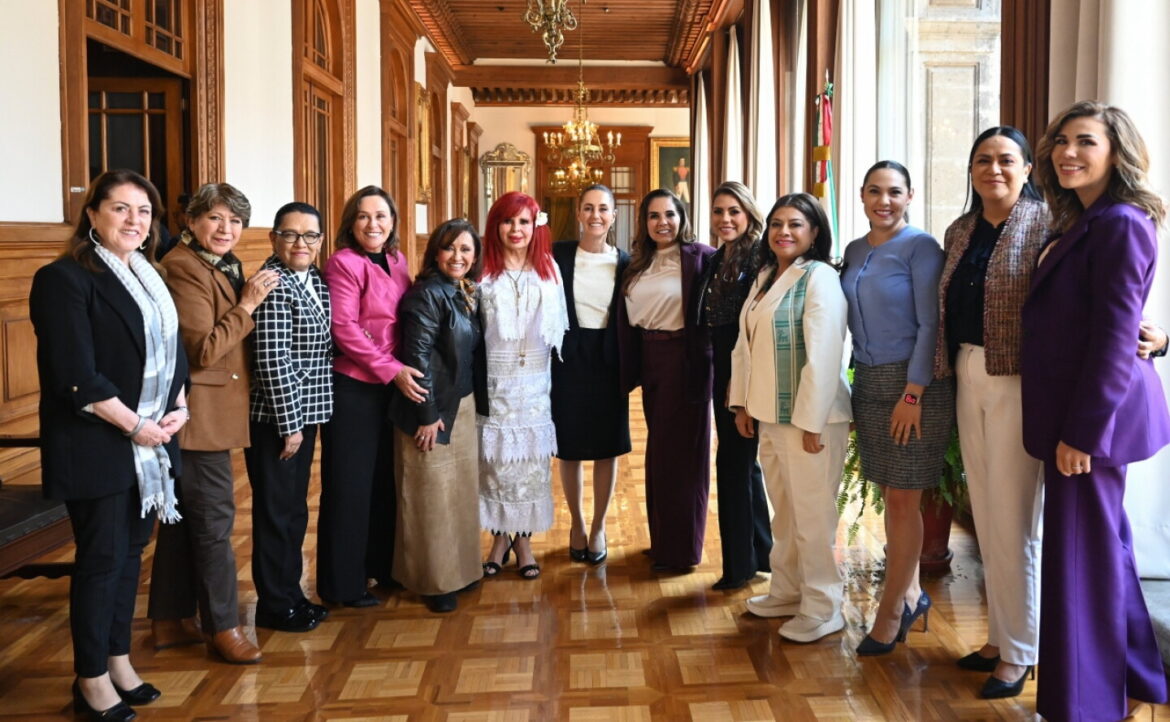 Sheinbaum encabeza reunión con gobernadores de estados integrados al IMSS-Bienestar