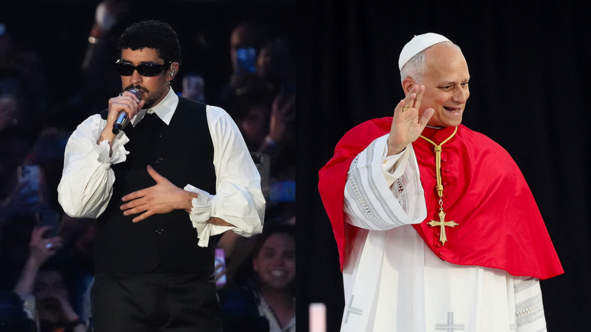 Bad Bunny protagoniza inesperado encuentro con el Papa