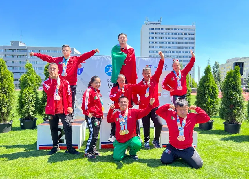 México conquista 10 medallas en Mundial de Síndrome de Down