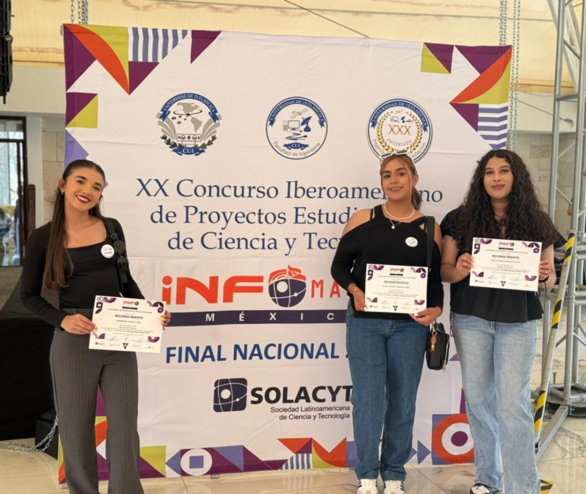 Estudiantes de Cecyte Sonora obtienen medalla de bronce para Sonora en Infomatrix México 2026