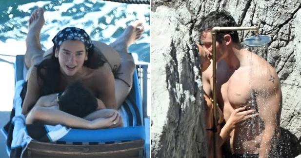 Dua Lipa disfruta su luna de miel por Italia