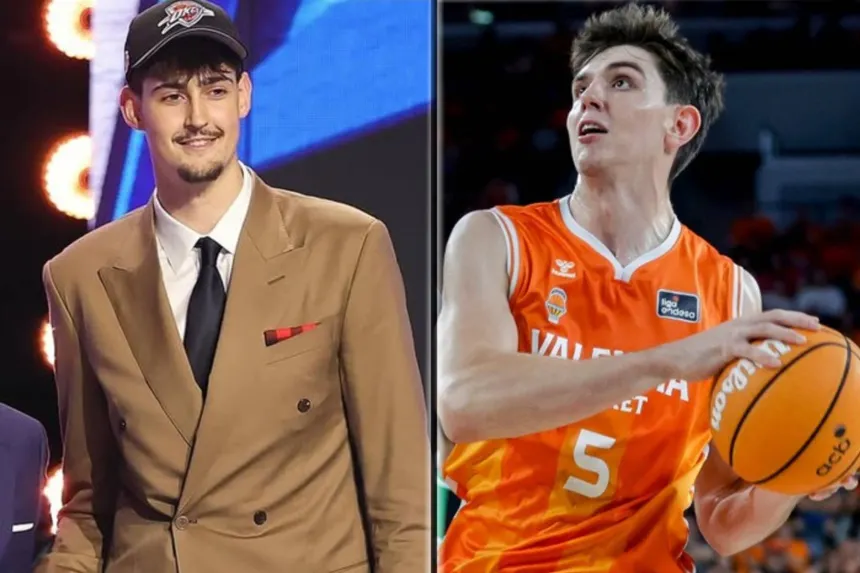 Aday Mara y Sergio de Larrea hacen historia en el Draft