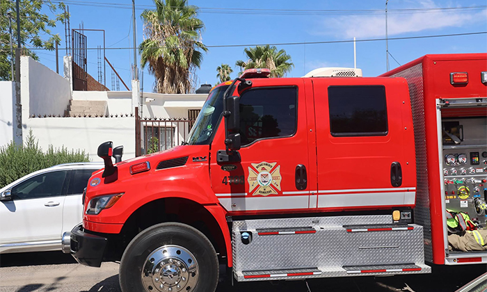Provoca corto circuito incendio de minisplit en la colonia Modelo