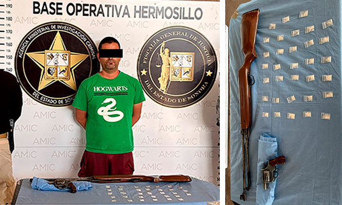 Cae objetivo criminal durante cateo en la colonia Unión de Ladrilleros
