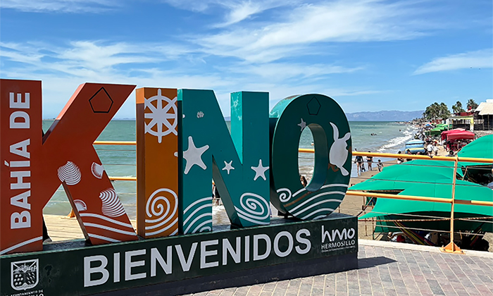 Salvan de ahogarse a dos hombres en Bahía de Kino