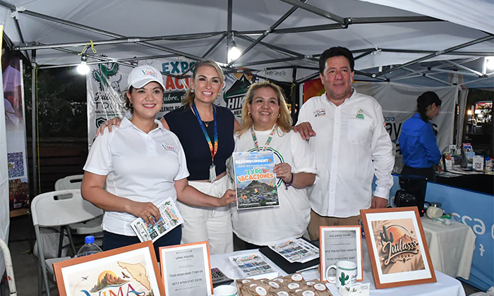 Gobierno de Hermosillo Promueve empresas turísticas en la Expo Vacaciones