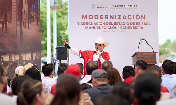 Inicia modernización de estadio de Los Mayos en Navojoa