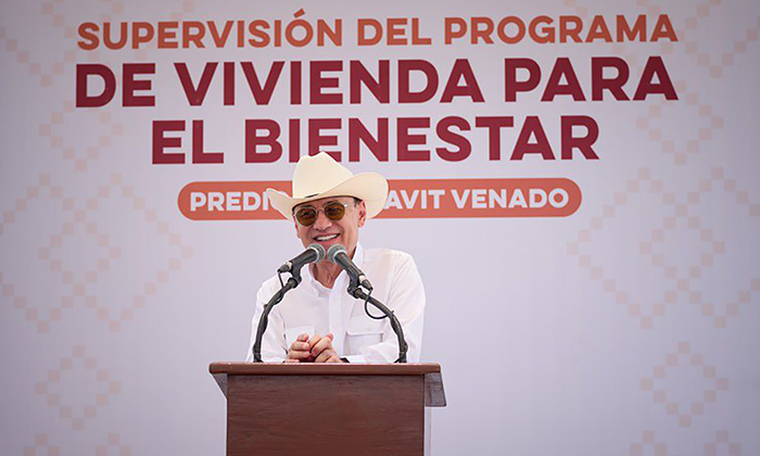 Supervisa gobernador Viviendas del Bienestar en Navojoa
