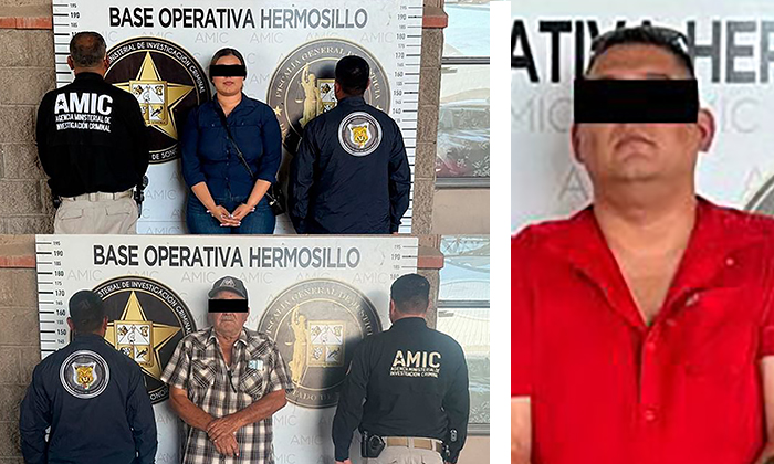 Detienen a trío de presuntos defraudadores