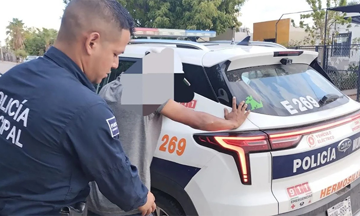 Capturan a adolescente ladrón en Residencial Aranjuez