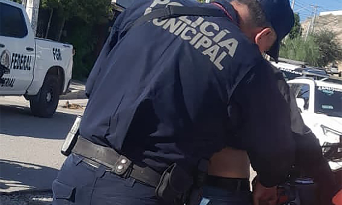 Ponen tras las rejas a golpeador de progenitor en la comisaría Miguel Alemán