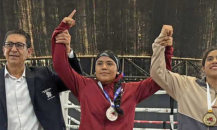 Logra medalla de plata en Festival Olímpico de Boxeo