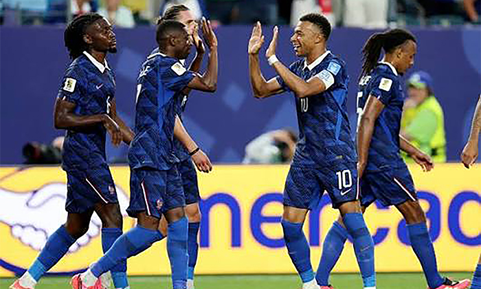 Arrolla Francia a Irak por 3-0 con doblete de Kylian Mbappé