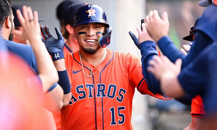 Llega Isaac Paredes a 100 jonrones en Grandes Ligas