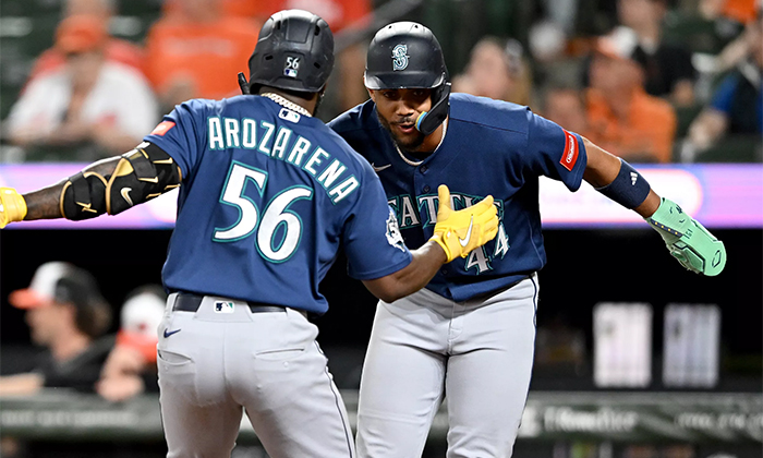 Marineros de Seattle superan 6-5 a Orioles con jonrón de Randy Arozarena