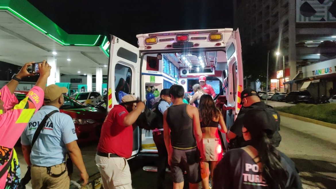 Incidentes en Acapulco durante reunión por el México-Inglaterra dejan dos lesionados