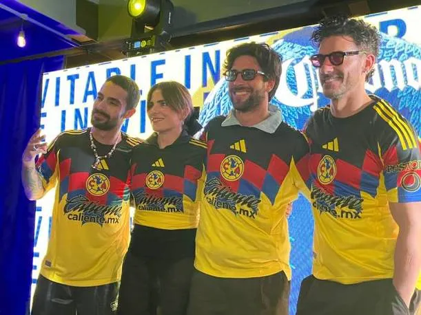 América presenta su nueva playera de local