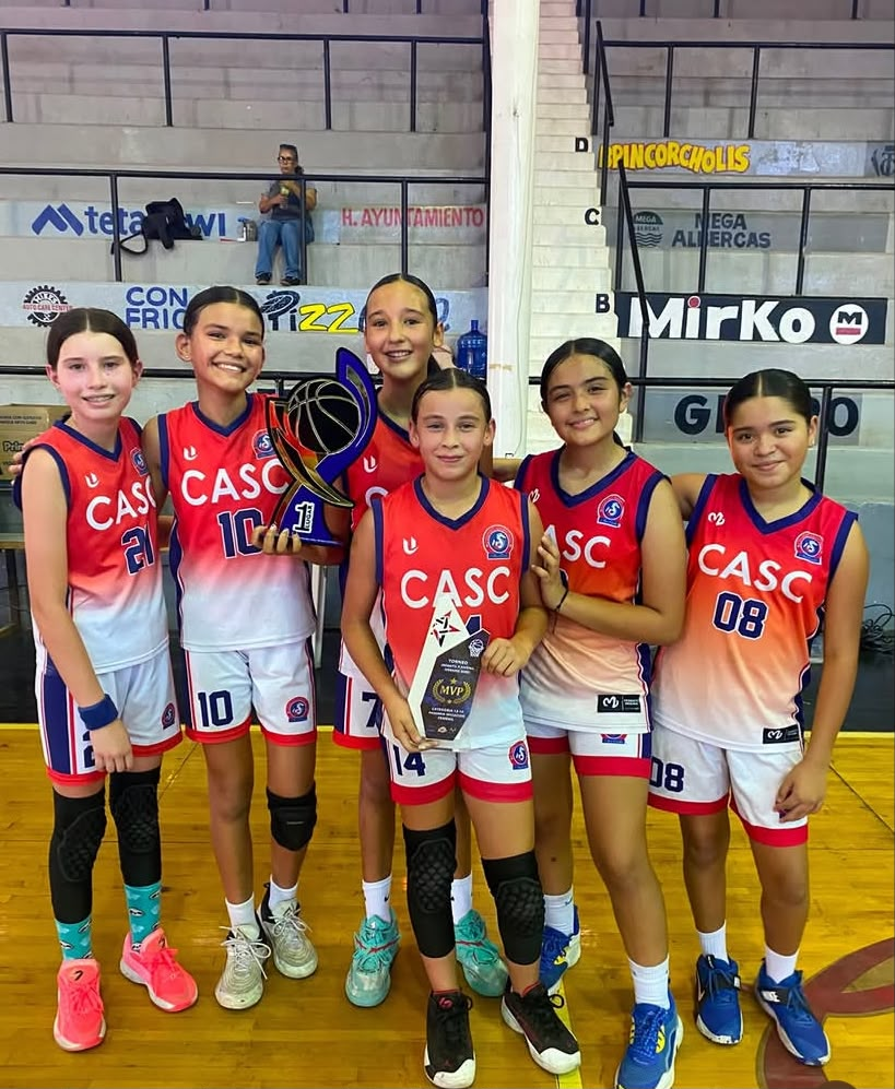 Colegio Americano campeón baloncesto