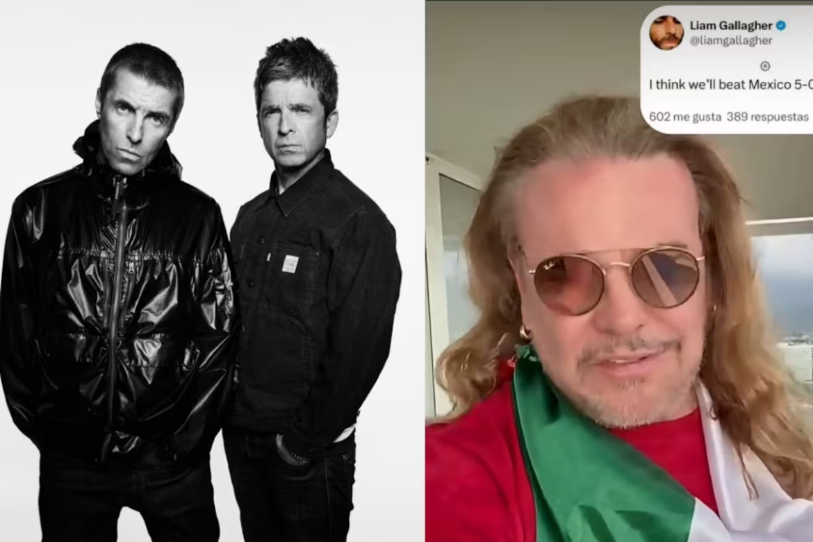 Liam Gallagher provoca a México y Fher de Maná le responde: “Ubícate, güey”