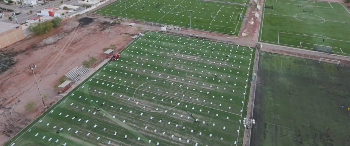 vanzan Obras En Campos De La Unidad Deportiva