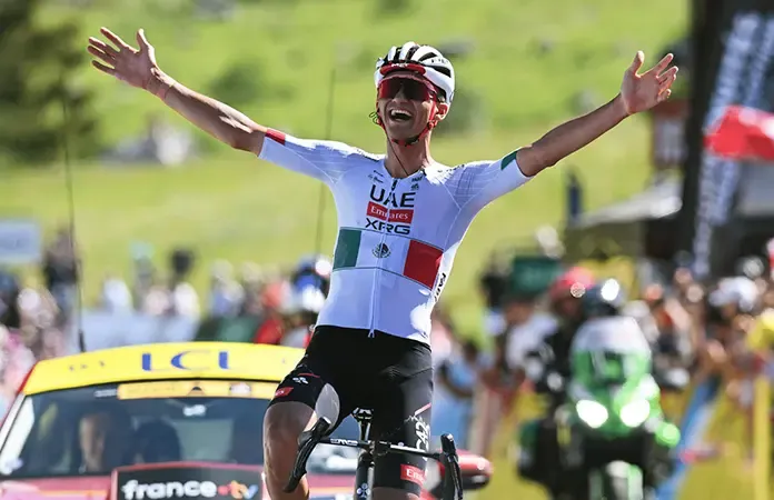 Isaac del Toro se alista para el Tour de Francia 2026