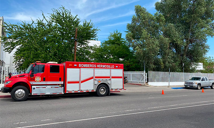 Movilizan fugas de gas y oxígeno a Bomberos en el hospital del Issste