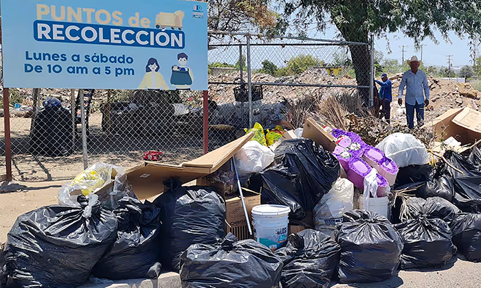Operarán los cinco puntos para dejar basura en vacaciones