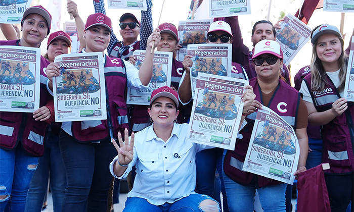 Fortalece organización de vecinos la Transformación; Señala Celida López