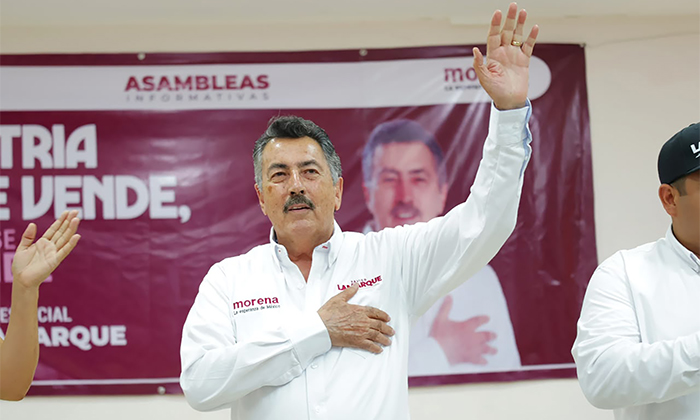 Llama Javier Lamarque a defender la soberanía nacional durante visita a San Ignacio Río Muerto